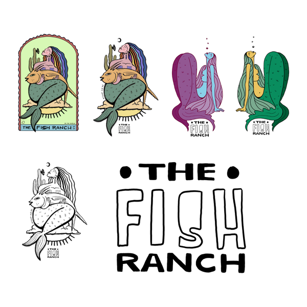 Mermaids by Pie Chueca Sticker Pack