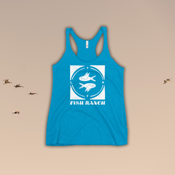 White Flying Fish Women's Tank