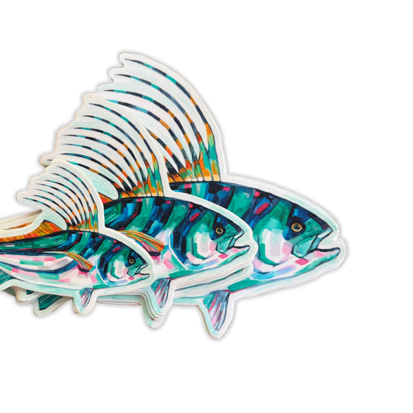 Roosterfish Sticker
