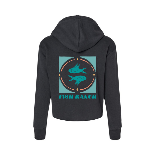 Women's Flying Fish Crop Hoody