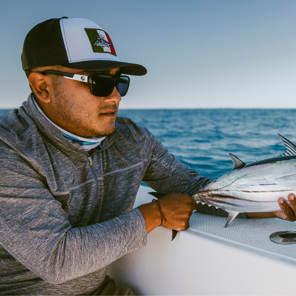 Mexican Flag Trucker Hat » White/Black