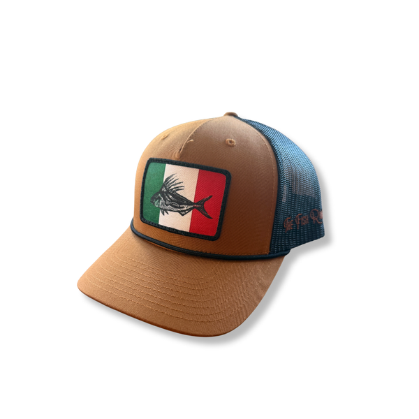 Mexican Flag Trucker Hat