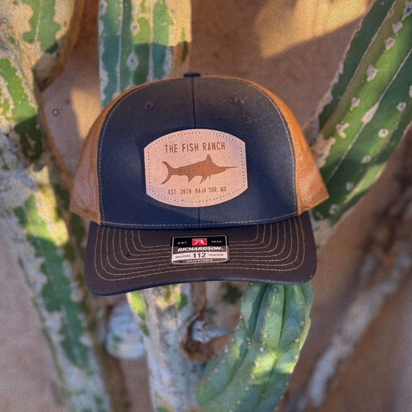 Marlin Leather Patch Hat OG Trucker
