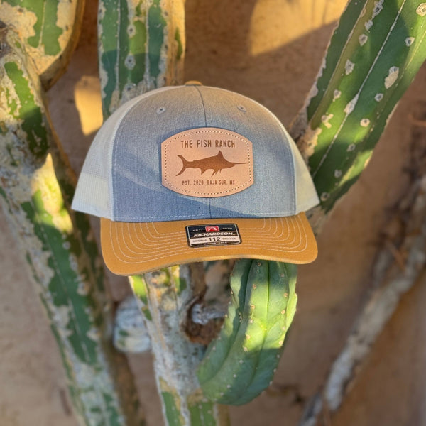 Marlin Leather Patch Hat OG Trucker