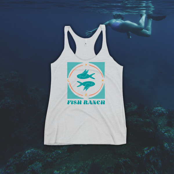 Blue Flying Fish Women's Tank