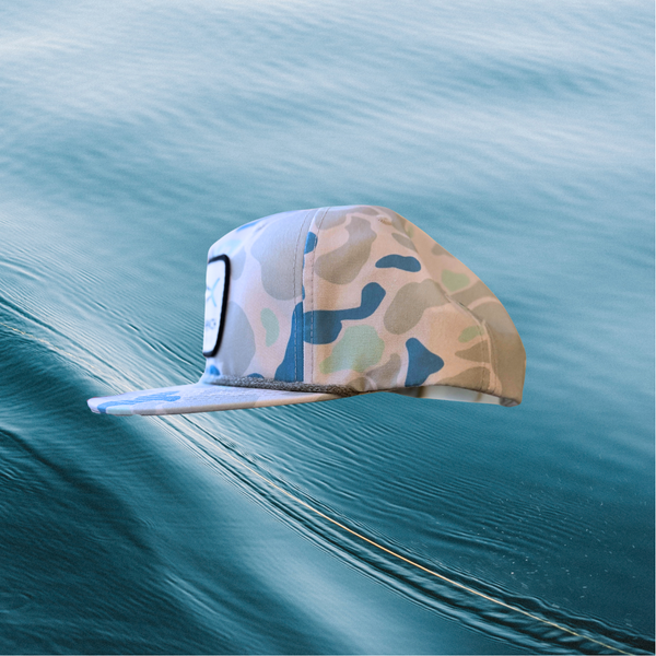 Dorado Patch Hat in Saltwater Camo