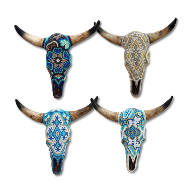 Huichol Cow Skulls