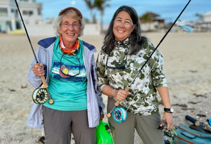 Getting reading for a ay on the water fly fishing with the Fish Ranch on La Ventana BCS during women's week. 