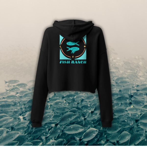 Women's Flying Fish Crop Hoody