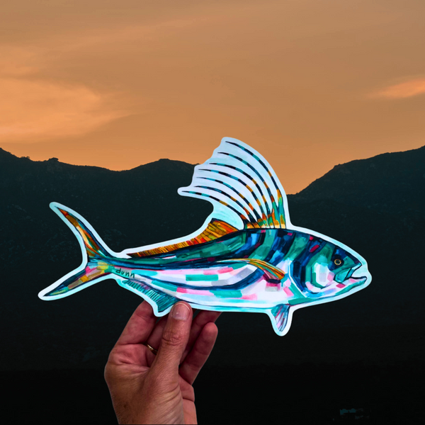 Roosterfish Sticker