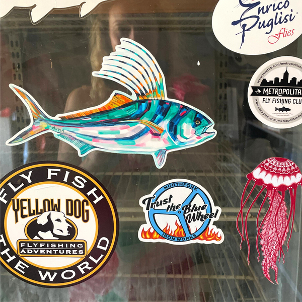 Roosterfish Sticker